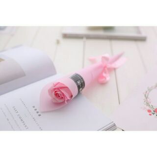 Bó 1 bông hoa hồng sáp