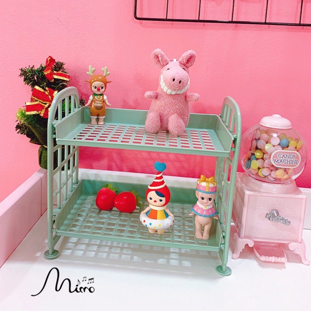 [Mã LIFE1003ALL giảm 10% đơn 50K] Kệ nhựa Mini 2 tầng mini siêu xinh để đồ gọn gàng