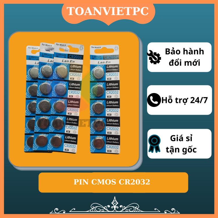 Pin Cmos Cr2032 dùng cho máy tính cân điện tử máy massge đồng hồ điều khiển từ xa 3v