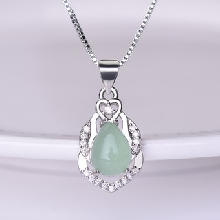Dây chuyền đính đá ❤️❤️ Dây chuyền nữ bạc ý 925 thiết kế cao cấp - BB016
