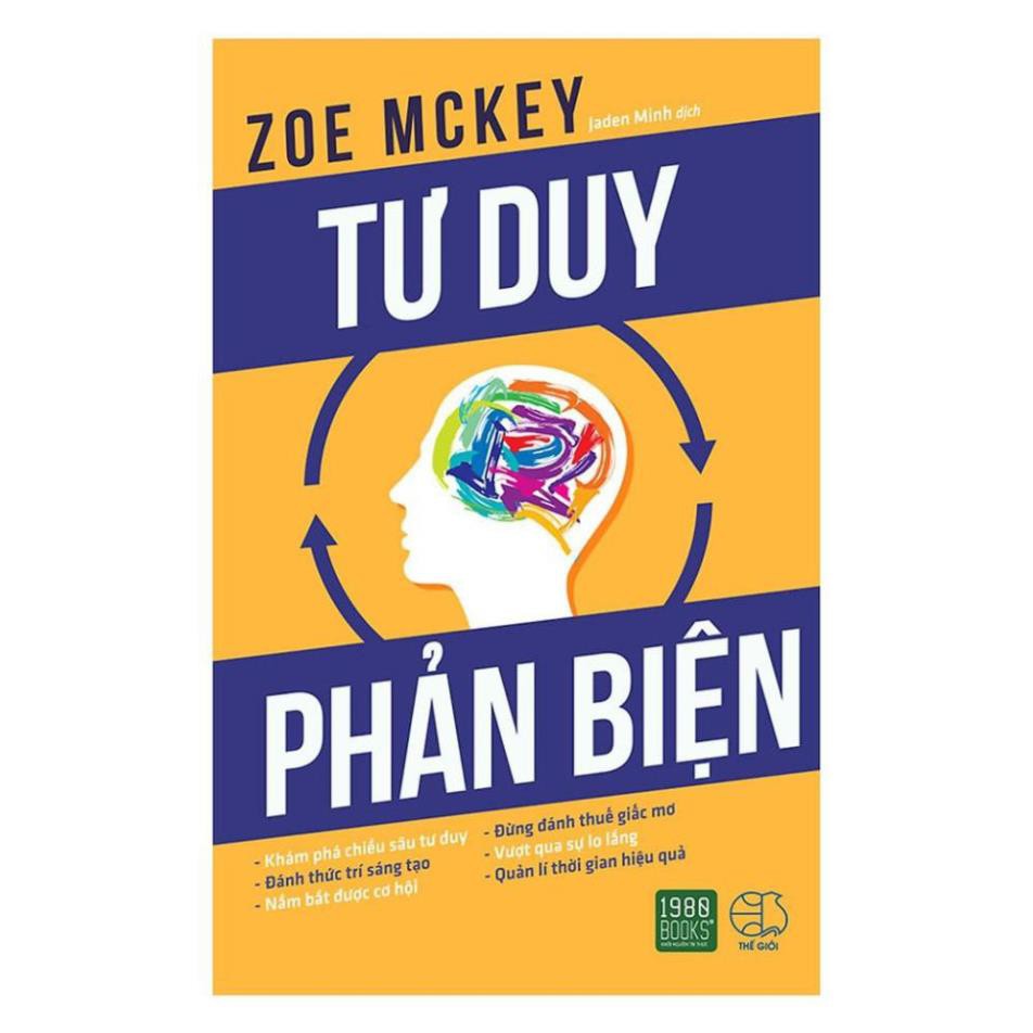 Sách - Combo Tư duy phản biện + rèn luyện tư duy phản biện [1980 Books]