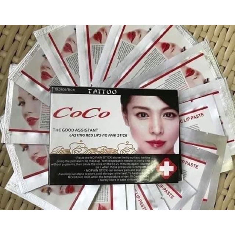 Miếng ủ môi coco