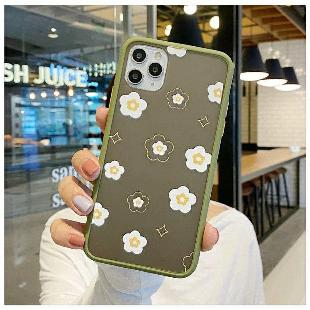 Ốp lưng hoa nhám Vivo Y50,Y11,Y12,Y15,Y17,Y19,Y91c,Y91,Y93