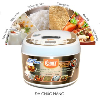 NỒI CƠM ĐIỆN TỬ COMET CM8087 LÒNG NIÊU 1.8 LÍT