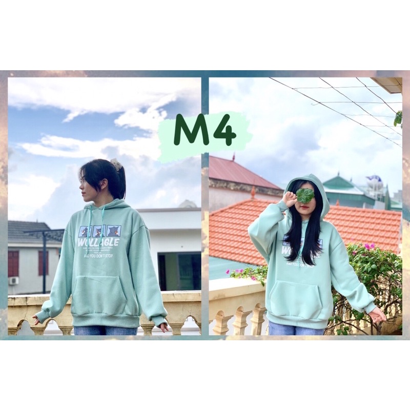 áo hoodie chui nhiều mẫu chất nỉ dày nhập khẩu