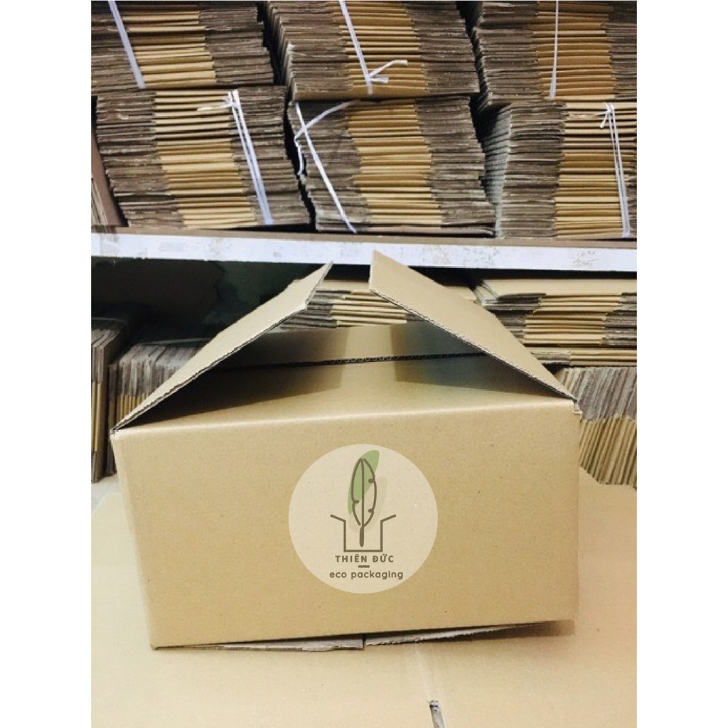 COMBO 20 THÙNG CARTON KT 30x30x16 CM GIÁ RẺ - BAO BÌ XANH -THÙNG GIẤY dùng đóng hàng, chuyển đồ, lưu trữ đồ đạc