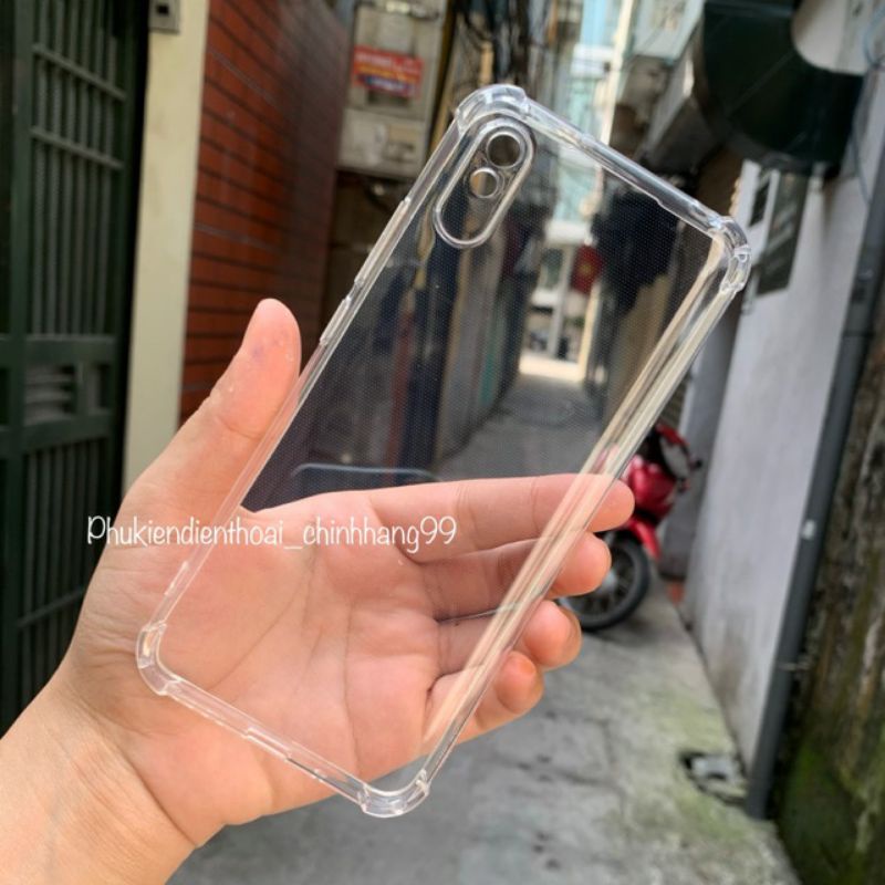 Ốp Lưng Dẻo Cho Xiaomi Redmi 9A, Redmi 9C Dẻo Chống Sốc, Vân Giả Da Auto Focus Trong Suốt Siêu Đẹp