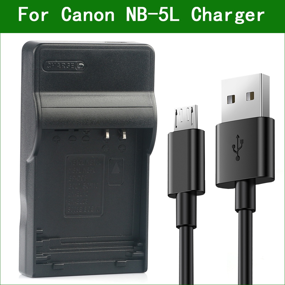 NB-5L NB5L NB 5L CB-2LXE CB-2LX Bộ sạc pin máy ảnh kỹ thuật số cho Canon IXUS 800 850 860 90 950 960