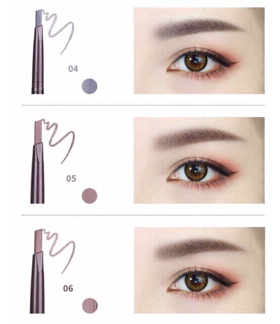 Chì kẻ mày Drawing Color Geometry hàng nội địa Trung