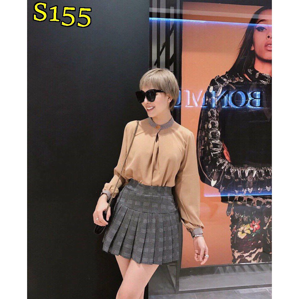 💋CÓ QUÀ TẶNG💋 CHÂN VÁY XẾP LY VẢI SIÊU ĐẸP- Dưới 55kg