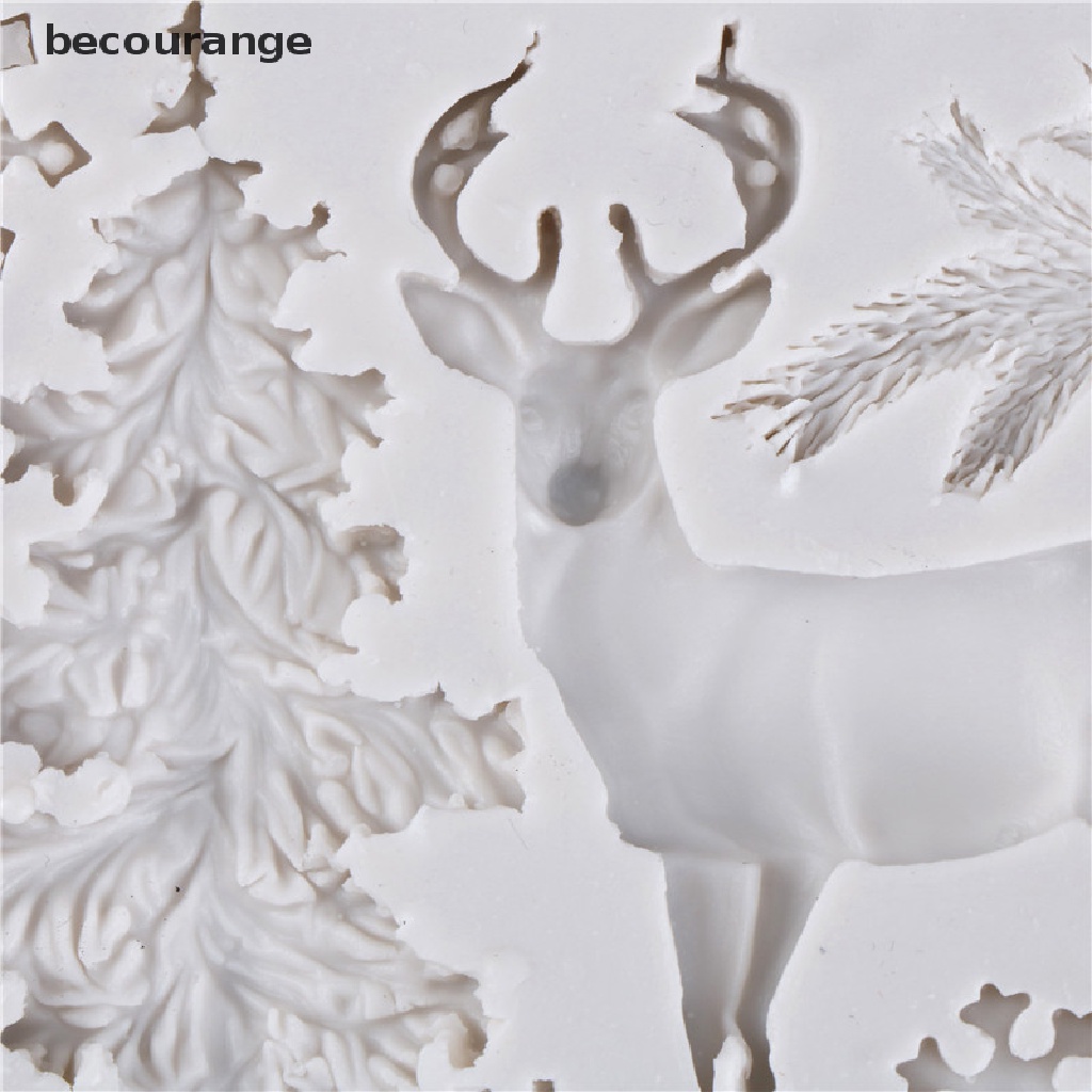 Kẹo Đường Trang Trí Bánh Kem Giáng Sinh Diy