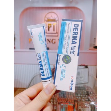 Gel Dưỡng Alcom Derma Forte Anti Acne Skin Care Gel Giảm Mụn, Mờ Thâm 15g