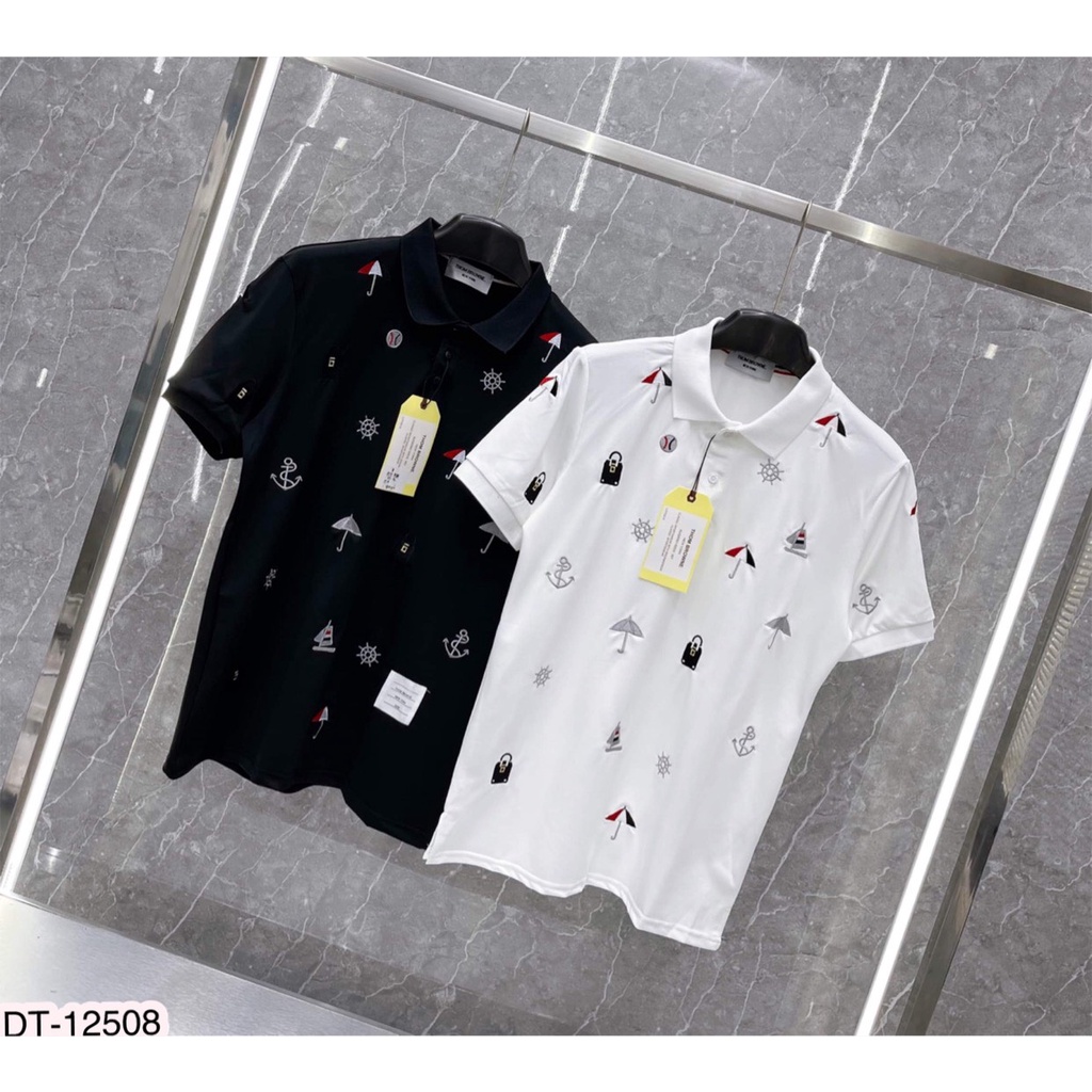 Áo Polo Nam Thome Browne Siêu Cấp - Ảo Có Cổ Thêu Họa Tiết Bắt Mắt DT STORE VIETNAM