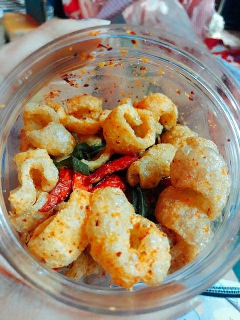 Da heo tỏi lắc lá chanh 80gr