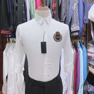 Sơ mi thêu logo KING (L-001)