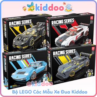 Bộ lego lắp ráp các mẫu xe đua / bộ đồ chơi lego kiddoo