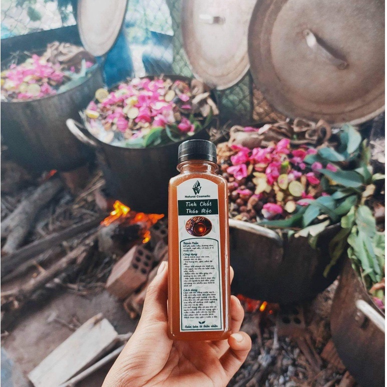 TINH CHẤT GỘI ĐẦU thảo mộc VV Natural Cosmetic, ngăn rụng, kích mọc tóc, sạch gàu