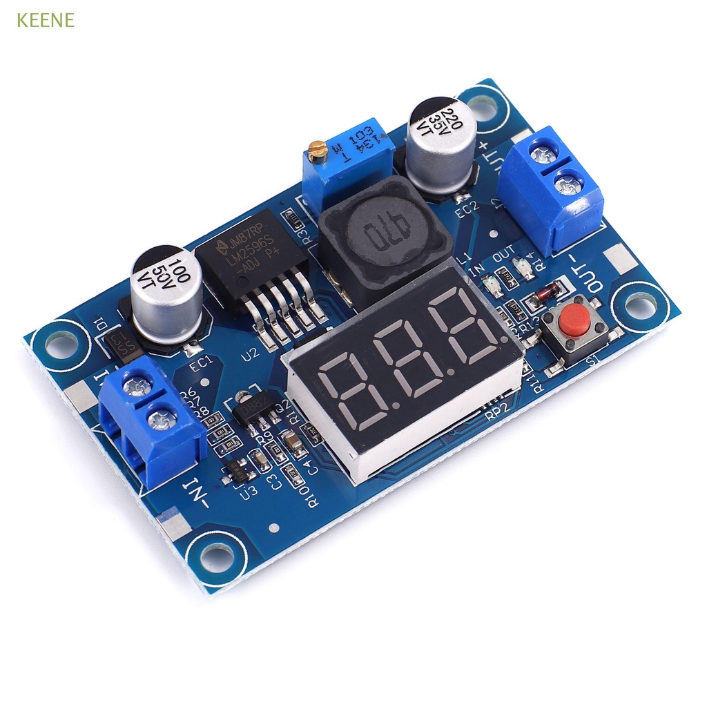 Bộ Điều Chỉnh Điện Áp DC-DC LM2596 Có Màn Hình Hiển Thị 3A