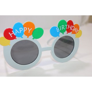 Mắt kính chữ Happybirthday - Kính mắt Happybirthday ngộ nghĩnh