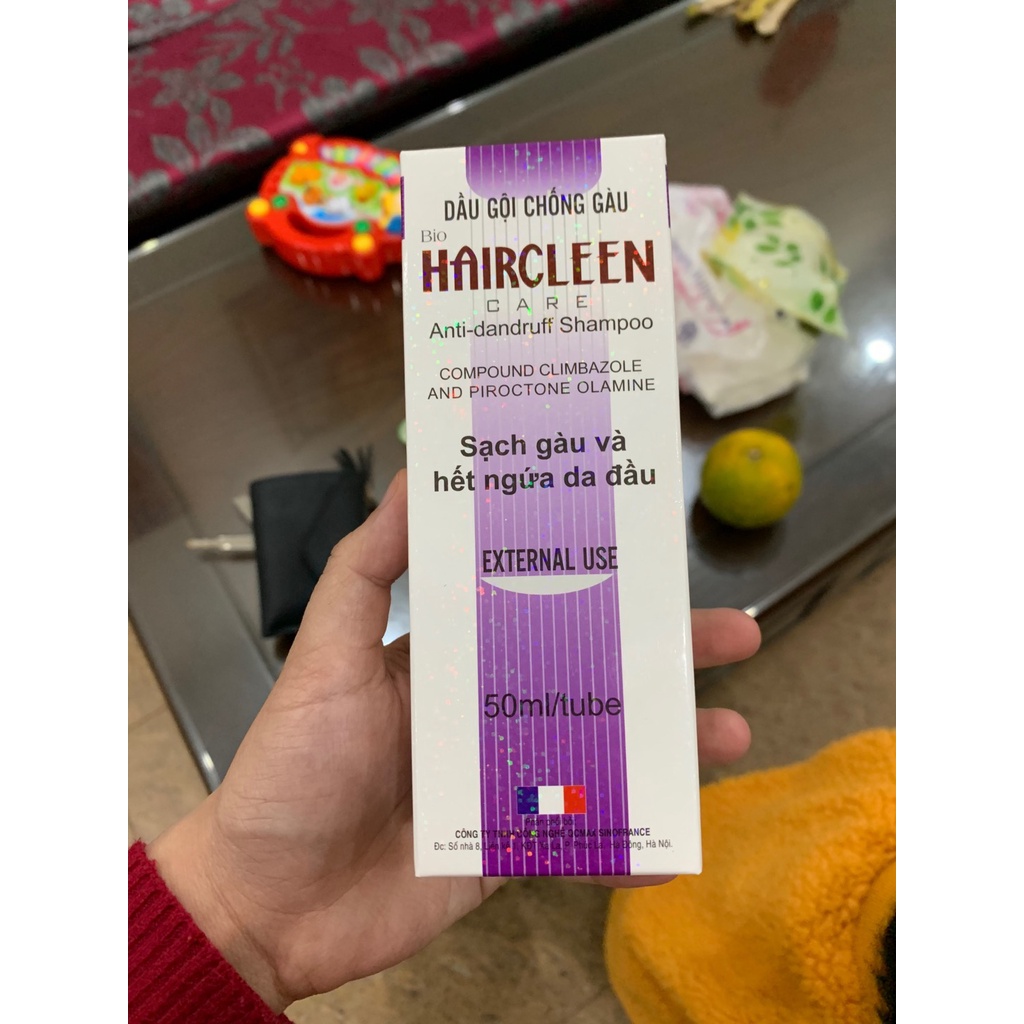 Dầu gội chống gầu HAIRCLEEN, sạch gàu hết ngứa da đầu - Trung Đông Pharmacy