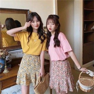 SÉT ÁO HOA CÚC MIX  CV ĐUÔI CÁ SIÊU SỊN