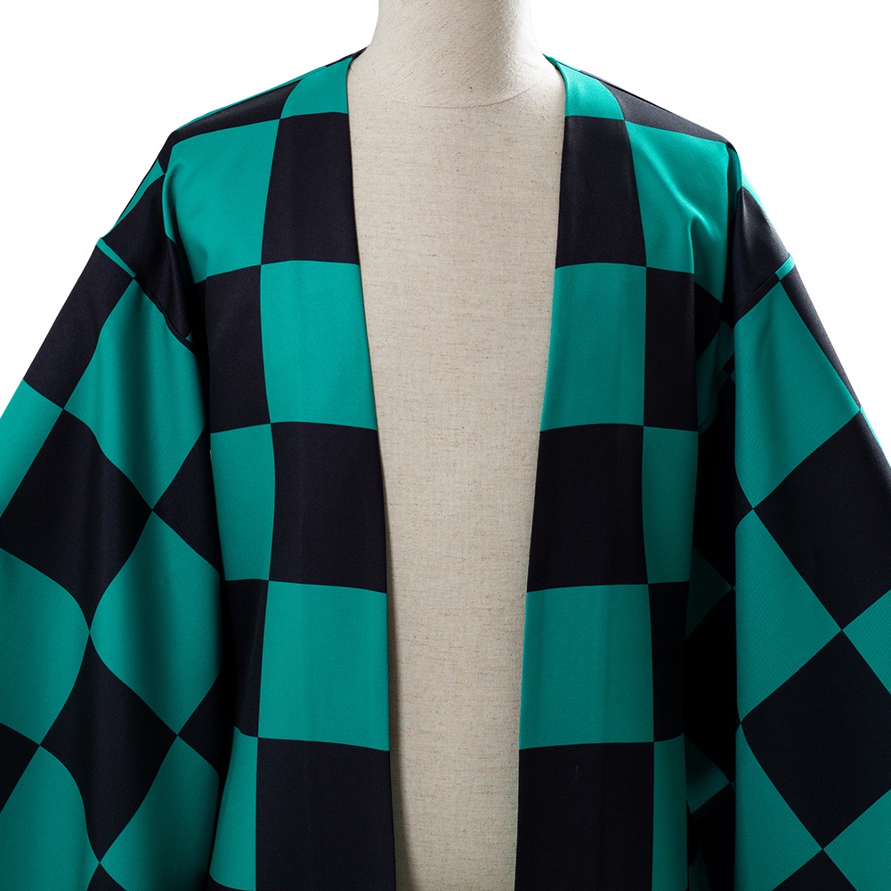 Áo Choàng kimono Hóa Trang Nhân Vật kimetsu no yaiba tanjiro kamado