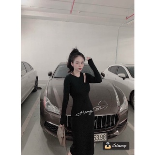 Đầm body khoét vai