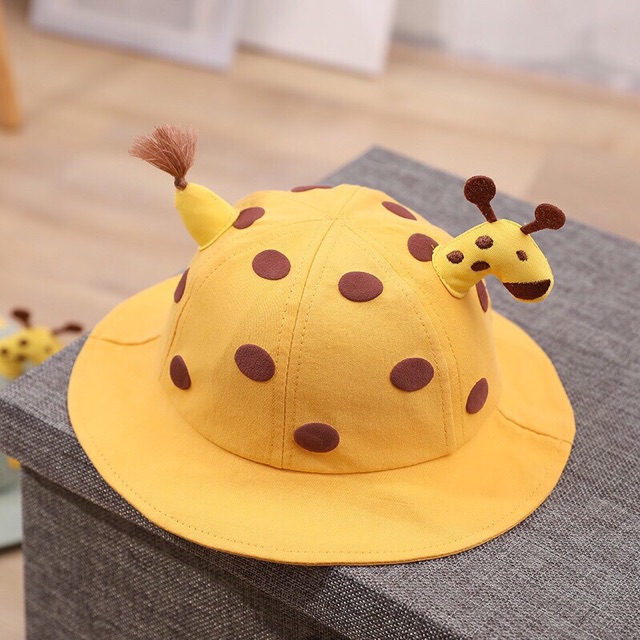 Mũ vành hươu cao cổ 3D siêu hot