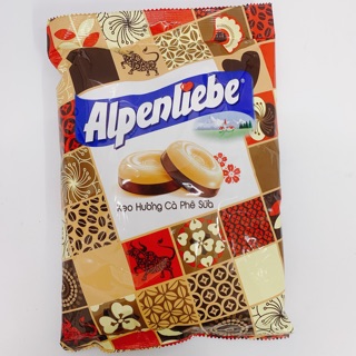 KẸO ALPENLIEBE HƯƠNG CÀ PHÊ SỮA GÓI 330G (110 VIÊN)