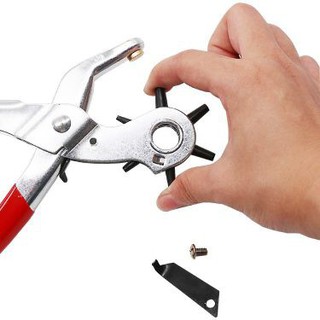 Kìm Bấm Lỗ Dây Nịt ( Kèm Khoen ) Top - K6012A