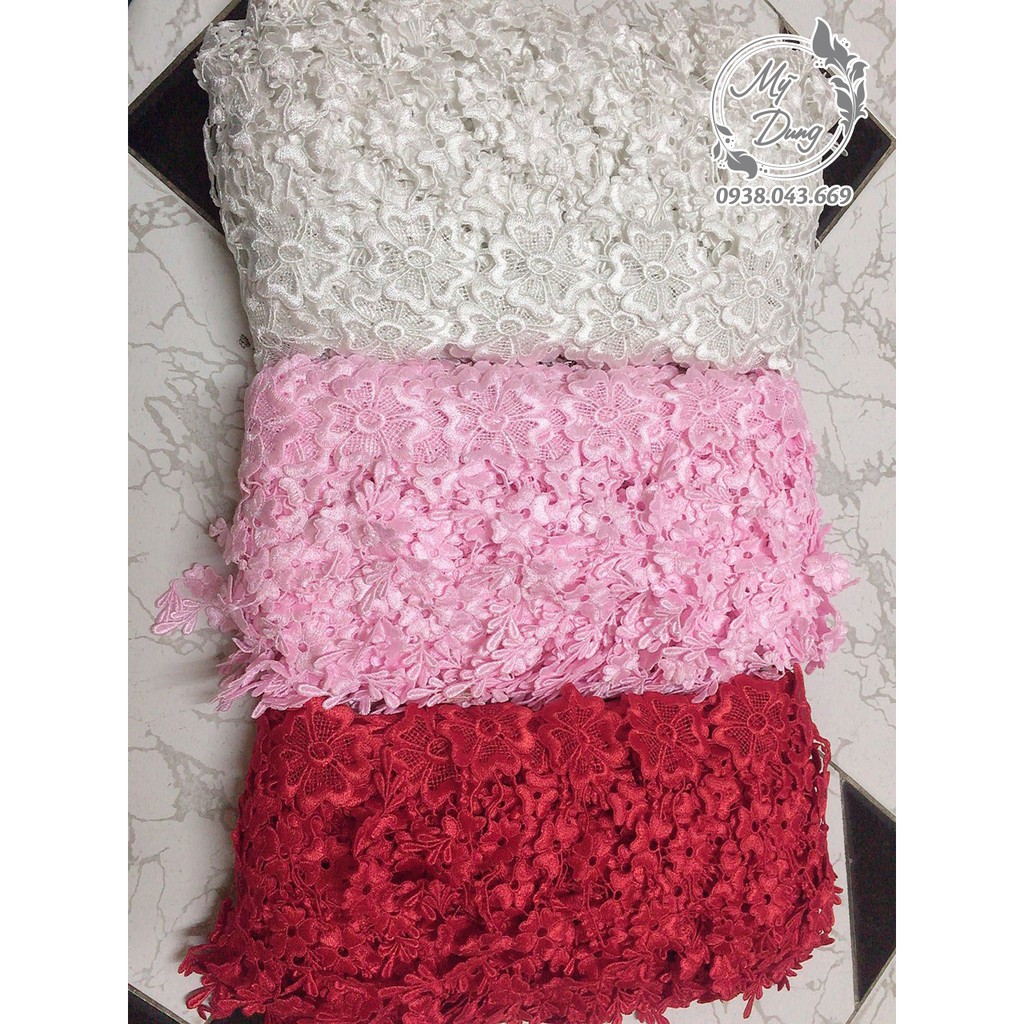 Phụ Liệu may mặc - Ren chỉ khổ qua (Dây dài 13,5m)