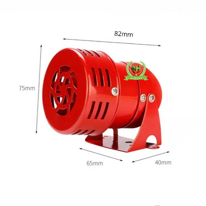 Còi Hú Vít Gió Xé Gió Động Cơ 220V Báo Động Chống Cháy Chống Trộm