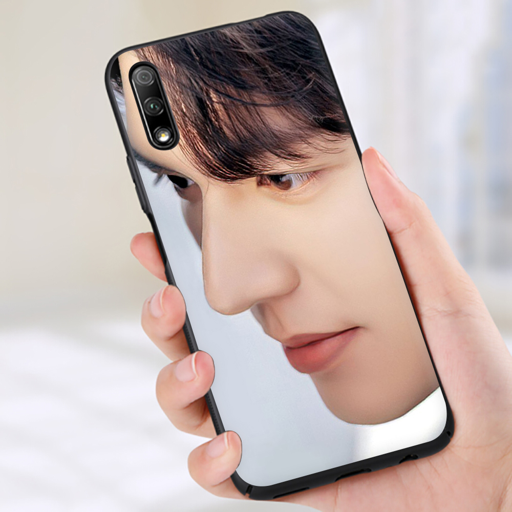 Ốp Điện Thoại Tpu Mềm Chống Rơi Màu Đen In Hình Icon Lee Min Ho Cho Honor 7x 8x 9a 9 Lite 10 Lite