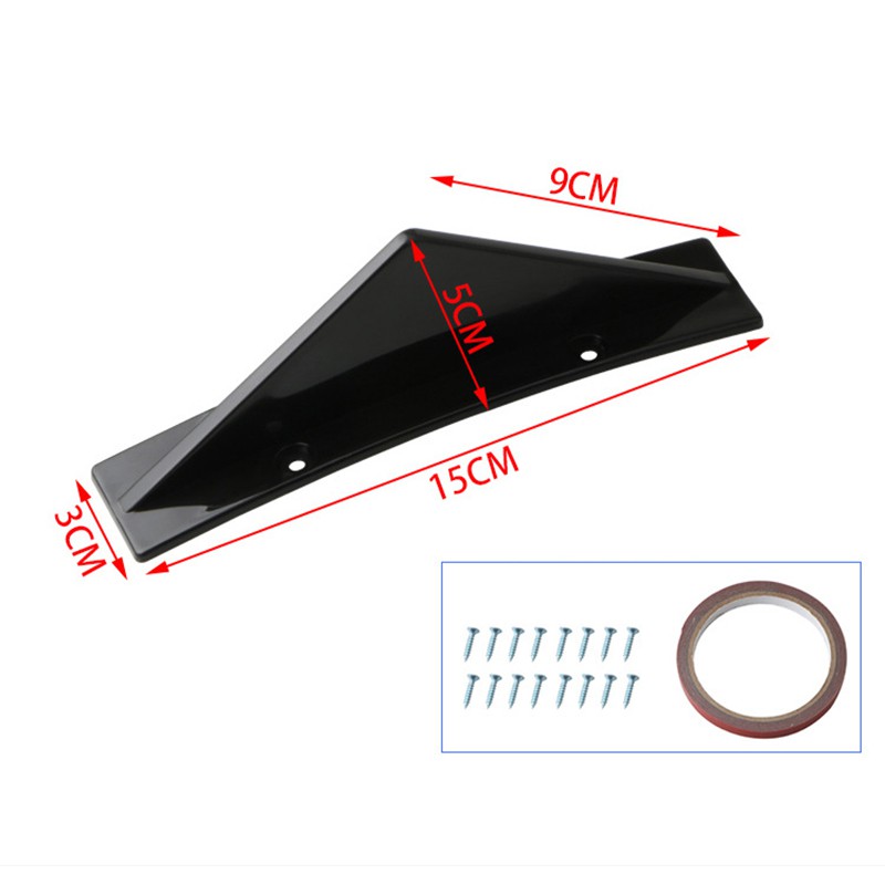 Ready Stock D2VN Spoiler Car Back Bumper Car Rear Bumper Lip Diffuser Shark Fin | BigBuy360 - bigbuy360.vn