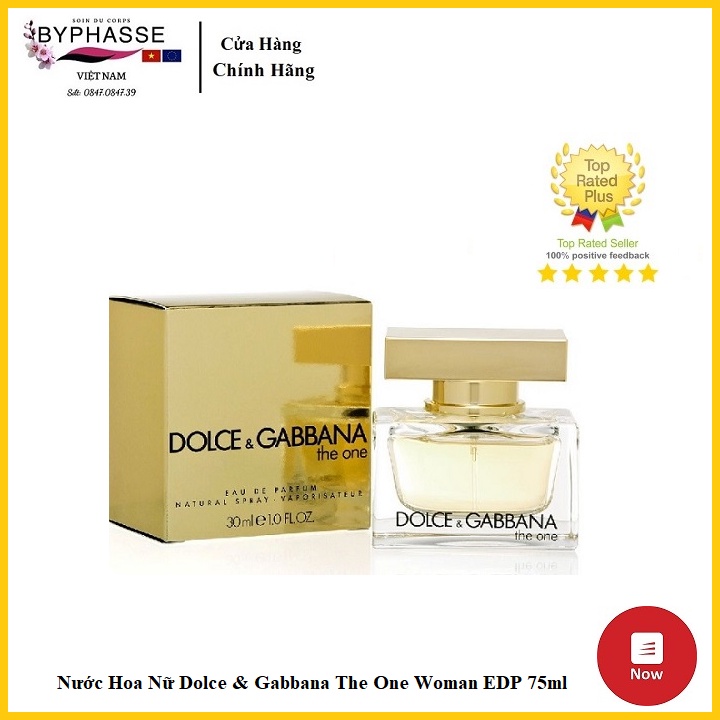 Nước Hoa Nữ Dolce & Gabbana The One Woman EDP 75ml
