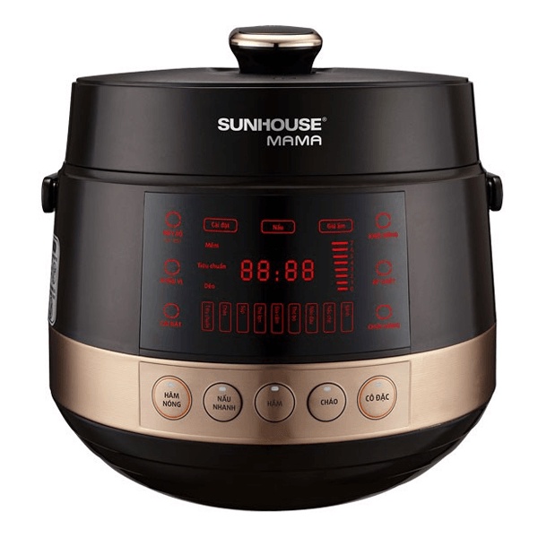Nồi áp suất điện tử đa năng 5L Sunhouse Mama SHD1585B