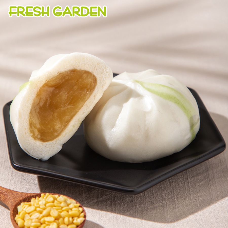 Bánh Bao FRESH GARDEN Thơm Ngon Với 5 Hương Vị Đầy Đủ Dưỡng Chất Cho Bữa Sáng Tiện Lợi 240g