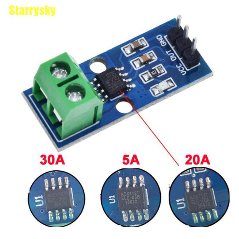 Mô Đun Cảm Biến Dòng Điện Acs712 5a 20a 30a Cho Arduino