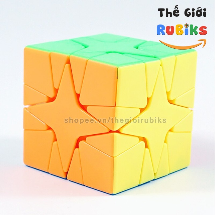 Rubik MoYu MeiLong Polaris Skewb Rubic Biến Thể 6 Mặt