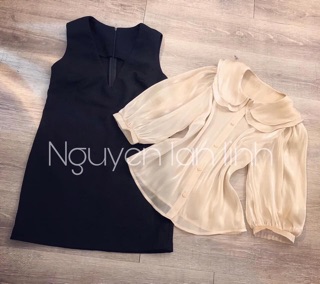 Sét áo lụa+ váy