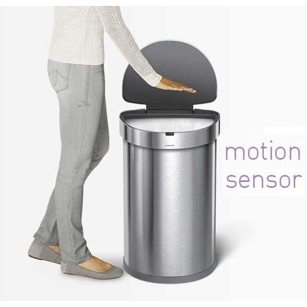 Thùng rác cảm ứng kháng khuẩn 45l Simplehuman