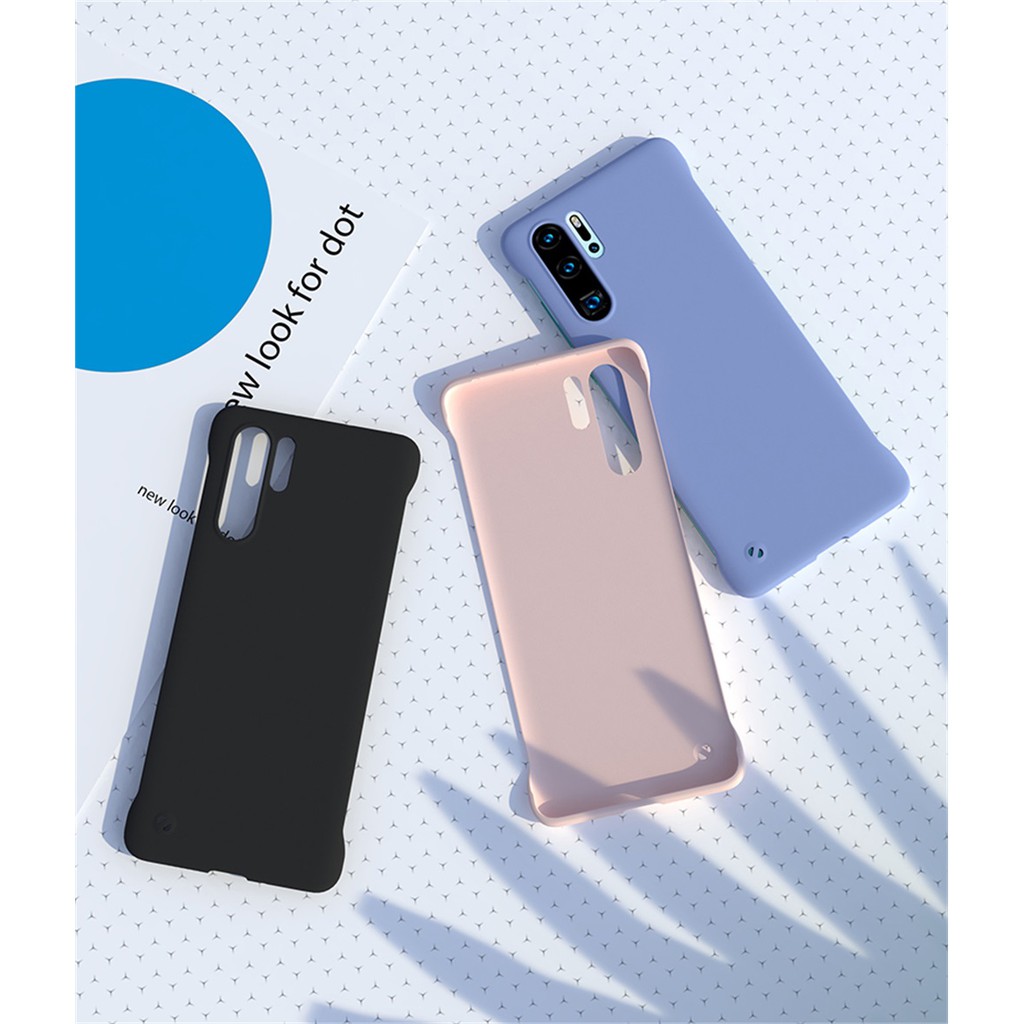Ốp điện thoại Pc cứng không viền cho Huawei P30 P20 Lite P Smart Plus Y5 Y7 2019 Honor 10i 20 Pro 8X 8S Nova 5 5i