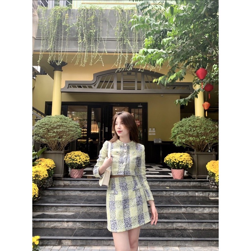 Set váy dạ tweed - GAVIN TWEED SET