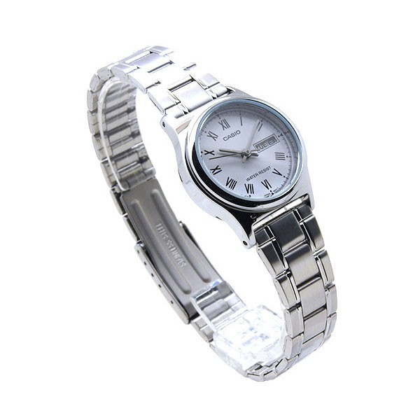 Đồng hồ Casio Nữ LTP-V006D-2BUDF dây inox