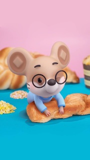 Ốp lưng in nổi 4D chuột cute 2020