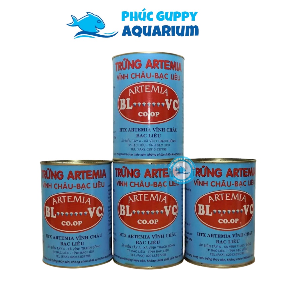 Trứng Artemia Vĩnh Châu Bạc Liêu Chất Lượng Số 1 Thế Giới