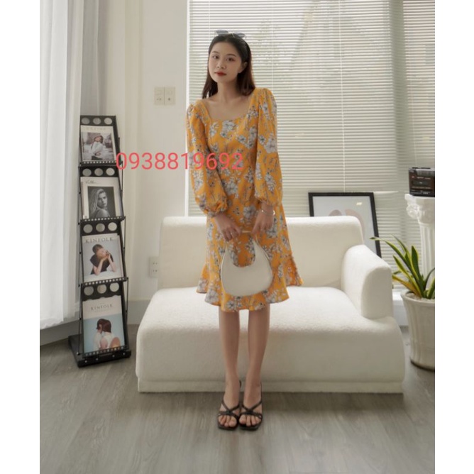 Đầm tay phồng dư xịn có bigsize