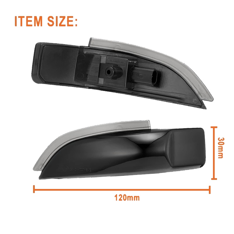 Đèn LED Xi Nhan Gắn Gương Chiếu Hậu Báo Rẽ Cho Toyota Corolla Yaris XP130 Auris E180 Camry Prius