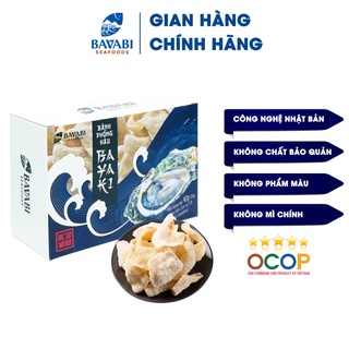 Bánh Phồng Tôm Vị Hàu BAVABI | Đồ Ăn Vặt Ngon Đặc Sản Quảng Ninh 200g, Không Bột Ngọt, Không Phẩm Màu