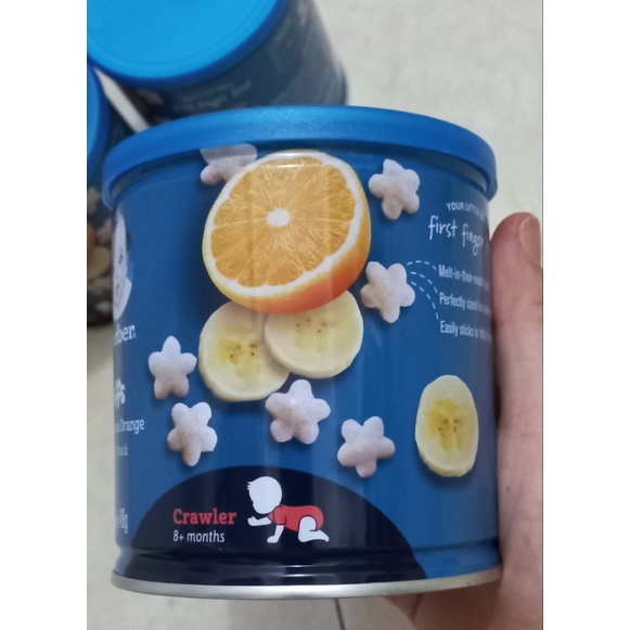 Bánh Ăn Dặm Gerber Vị Táo Chuối/ Cam chuối/ Dâu Táo(49g)